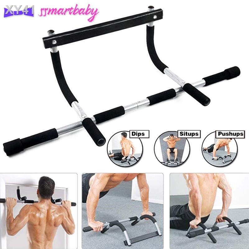 Chin Up Bar Pull Up Bar Wall Mounted Fitness Exercise SitUp Strength Workout Gym