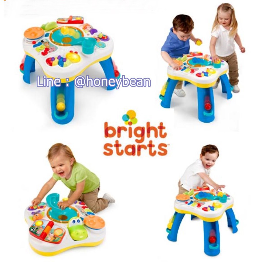 Bright Starts โต๊ะกิจกรรม Let's Get Rollin' Activity Table