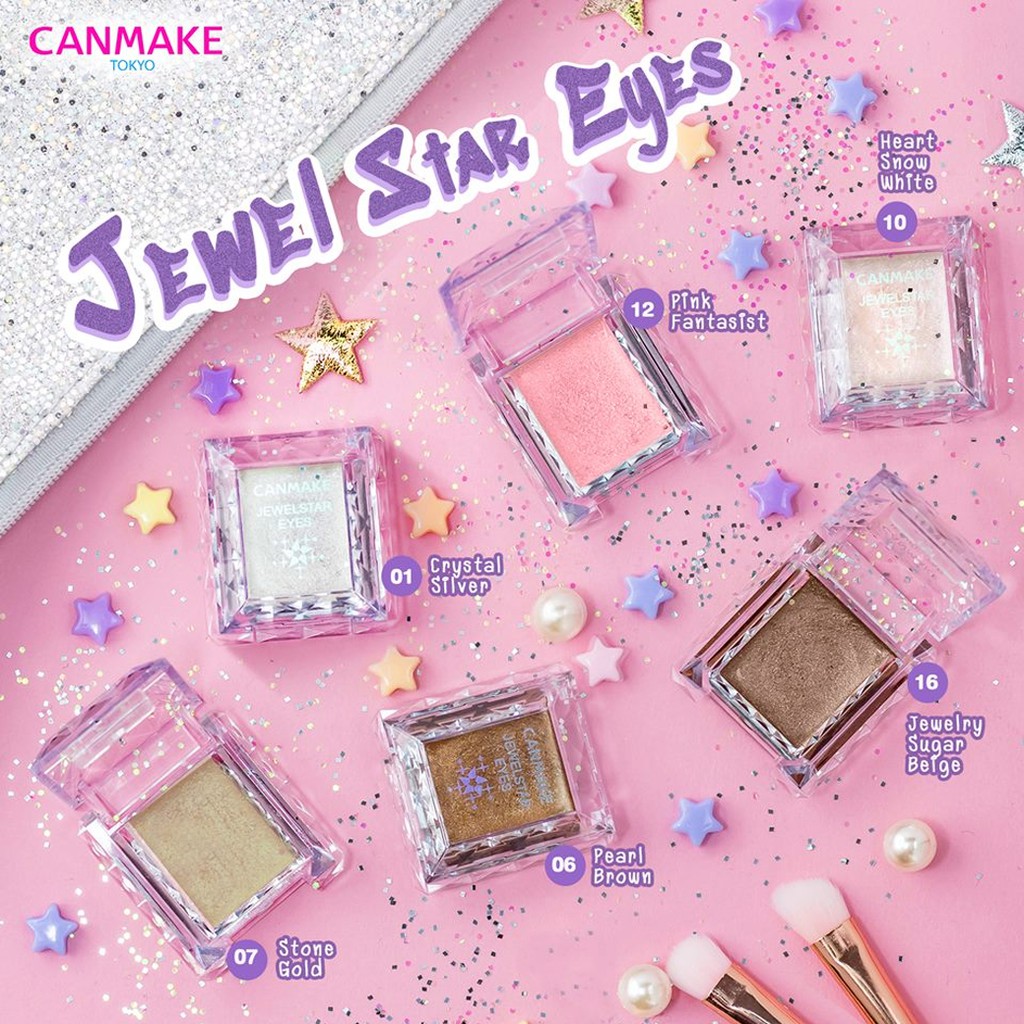 Canmake Jewel Star Eyes อายแชโดว เน อเจล Shopee Thailand