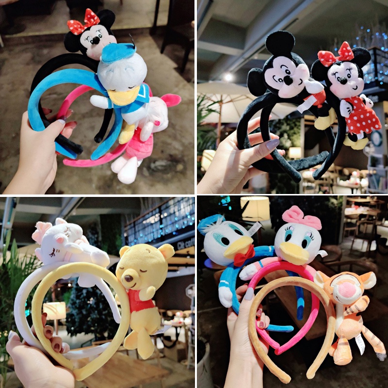 ที่คาดผมตุ๊กตาแมวน่ารักสำหรับเด็กผู้หญิง การ์ตูนนักเรียน สไตล์น่ารัก