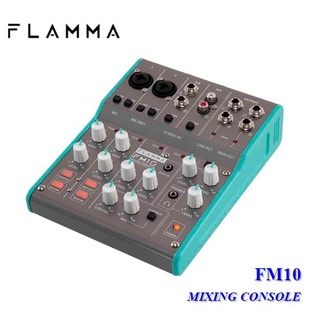 FLAMMA FM10 Digital Mixer with DSP ดิจิตอลมิกเซอร์