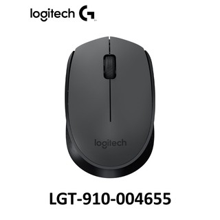 Logitech M171, สีเทา/ดำ, เมาส์ไร้สาย(910-004655)