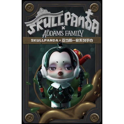 💥 PRE-ORDER 💥skullpanda x  The Addams Family