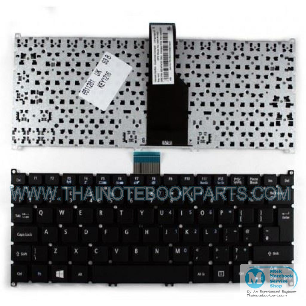 คีย์บอร์ดโน๊ตบุ๊ค ACER Aspire One 725 756 S3-391 S3-951 S5-391 V5-121 V5-131 V5-171 ULTRABOOK (TH-US