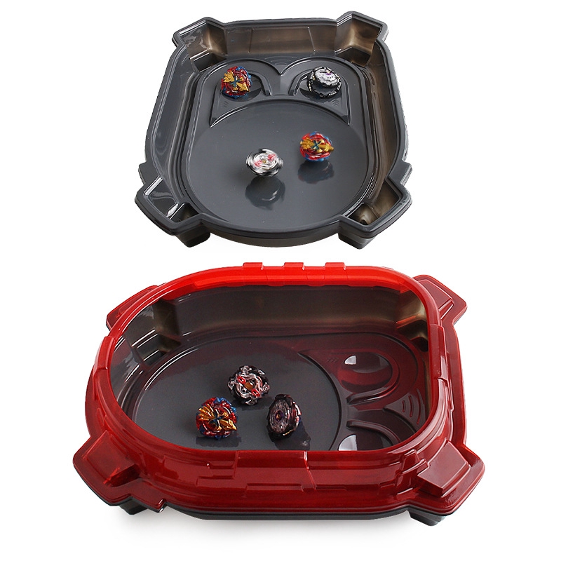 สนามกีฬา Beyblade สีแดง/ดํา Arena Battle Burst สนามต่อสู้