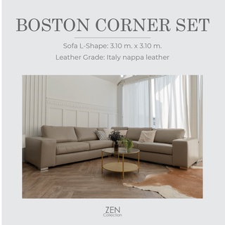 ZEN Collection โซฟาเข้ามุม BOSTON Sofa Corner Shape 3.10 x 3.10 m.