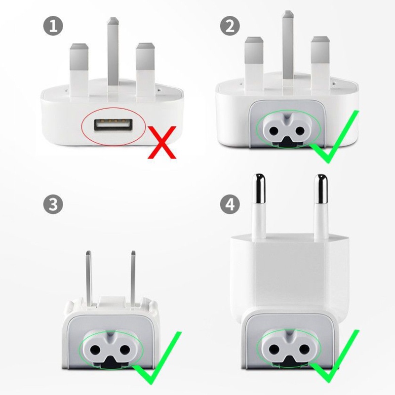 Comereally Charger Adapter Wall Charger Plug Block US EU UK AU Plug สําหรับ