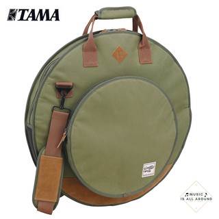 กระเป๋าสำหรับใส่ฉาบ TAMA TCB22-MG สีเขียว POWERPAD Designer Bag -Cymbal