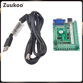 Mach3 บอร์ดอินเตอร์เฟซ USB อินเตอร์เฟส 5 แกน สําหรับเครื่องแกะสลัก Cnc Motion Control Card