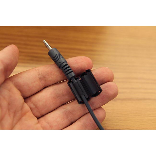 กรองสัญญาณรบกวน Ferrite Bead ช่วยกรองสัญญาณไฟ เสียง ภาพ ให้ละเอียดเสถียรขึ้น ลดสัญญาณรบกวนความถี่สูง