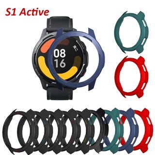 เคส PC แบบแข็ง สําหรับ Xiaomi Mi Watch S1 Active Bumper Case Smartwatch Protector Cover Mi Watch Color 2 Case