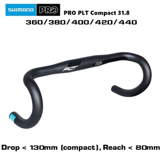 แฮนด์จักรยานเสือหมอบ SHIMANO PRO PLT COMPACT