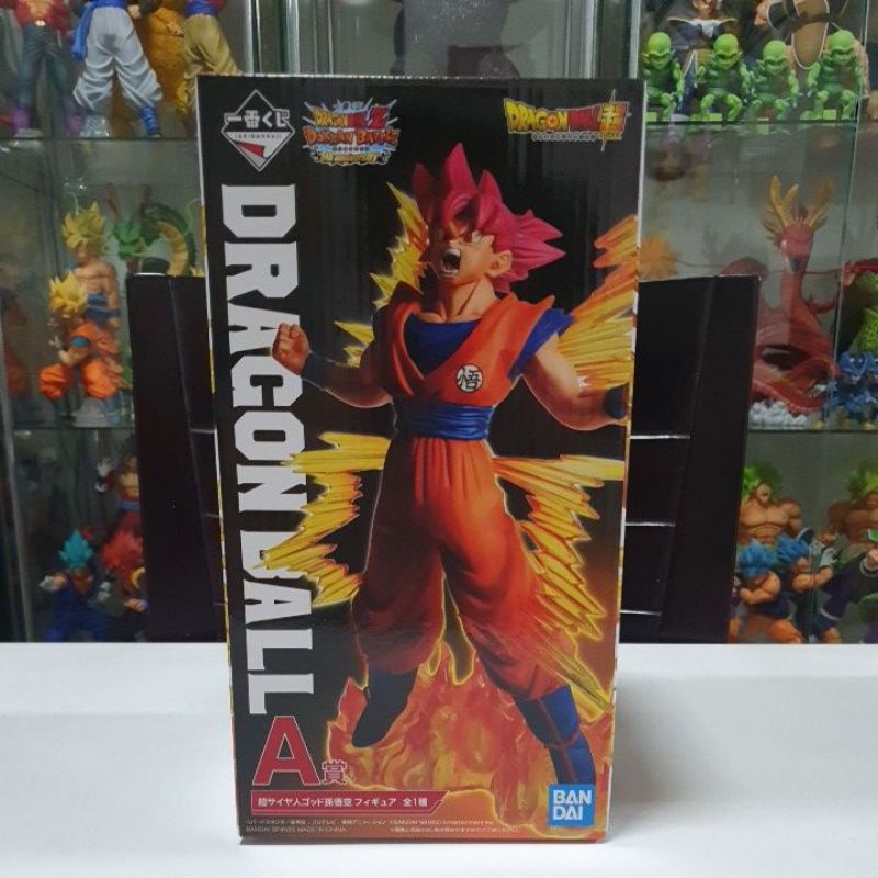 มือ1 Ichiban Kuji Dragon Ball Z Dokkan Battle 6th Anniversary son goku ssj god รางวัล A