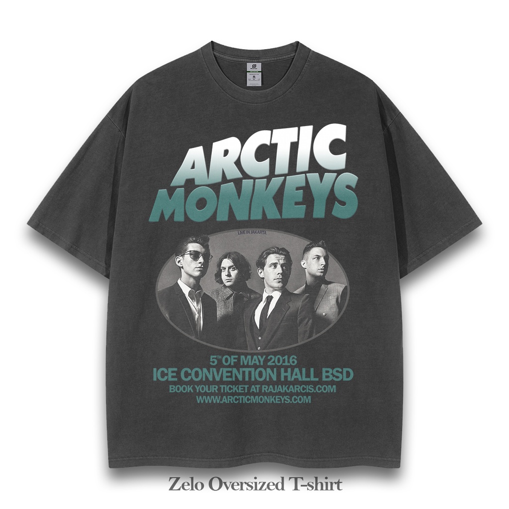 เสื้อยืดวินเทจ Arctic Monkeys Oversize Arctic Monkeys Big