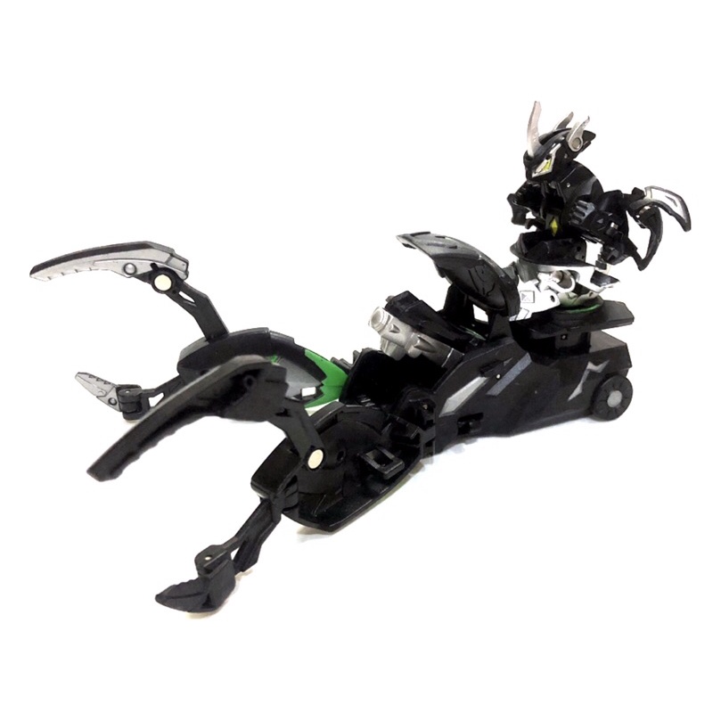 Bakugan Mechtanium Surge Black Darkus Titanium Dragonoid & Bakugan Mobile Assault Black Darkus Demol