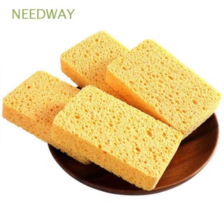 Needway ฟองน้ําขัดจาน อเนกประสงค์ ทนทาน ใช้ซ้ําได้ หลากสี สําหรับทําความสะอาดจาน ห้องน้ํา