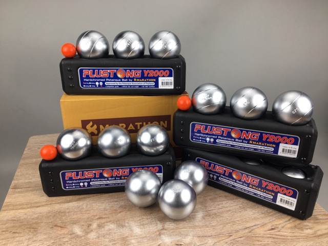 เปตอง เปตองพลัสตอง (Plustong) เปตองมาราธอน รุ่น Y2000 (1 ชุด มี 3 ลูก)