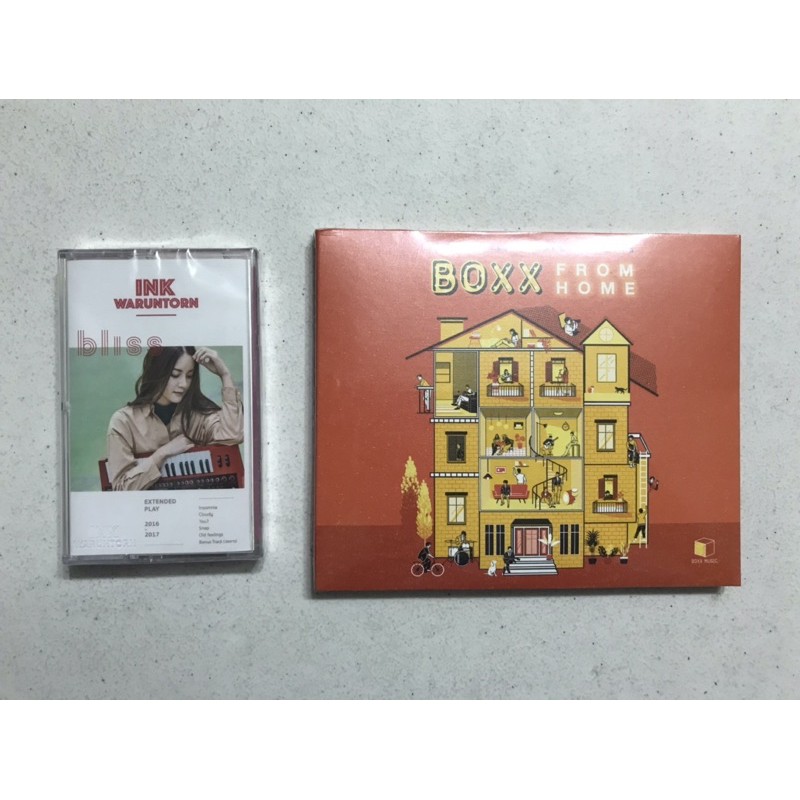 เทป อิ้งค์ วรันธร INK WARUNTORN อัลบั้ม EP. BLISS + CD Boxx From Home ...