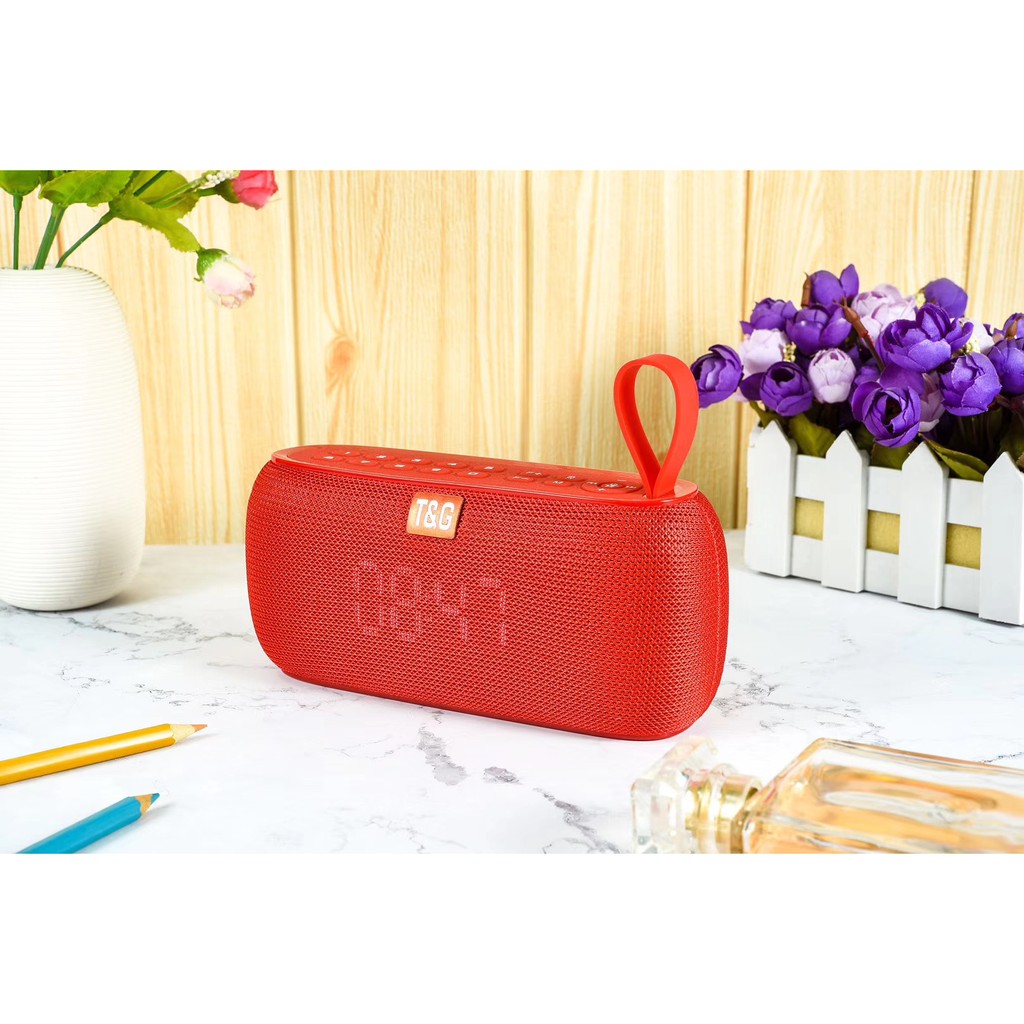 TG177ลำโพงบลูทูธไร้สาย Portable wireless Speaker ลำโพงนาฬิกาปลุก ตั้งเวลาได้ ตัวเล็กพกพาสะดวก น้ำหนักเบา รุ่น TG-177 - รูปที่ 4