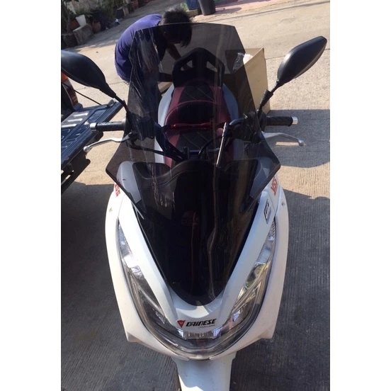 ชิวหน้าแต่ง  PCX150 ปี14-17 ตัวกลาง เตาแก๊ส ทรง puig ทัวริ่ง thumbnail 5