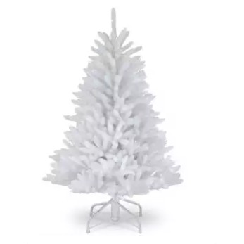 ต้นคริสต์มาสปลอม ต้นคริสมาส คริสมัส คริสมาสต์ ขนาด 8ฟุต 240 เซน ขาเหล็ก สีขาว Christmas tree X-mas D