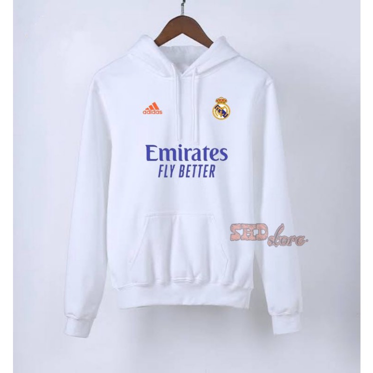 Real MADRID HOODIE ใหม่ล่าสุด FOOTBALL CLUB HOODIE JACKET FOOTBALL HOODIE สําหรับผู้ชายและผู้หญิง