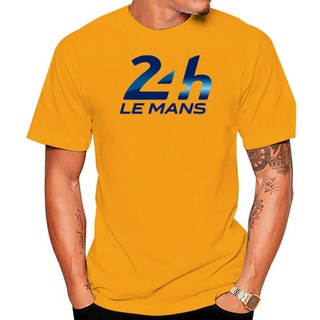 เสื้อยืดแขนสั้น คอกลม ผ้าฝ้าย 100% พิมพ์ลายโลโก้ Le Mans 24h พลัสไซซ์ แฟชั่นสตรีท แฟชั่นสําหรับผู้ชายS-5XL