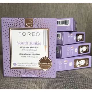 FOREO UFO™ Youth Junkie Intensive Renewal Collagen-Infused Mask หมดอายุ 11/2023