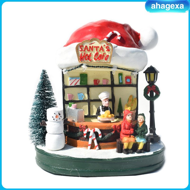 christmas music box figurines