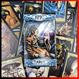 ผ้าใบ Epic Tarot ภาษาอังกฤษ 78 แผ่น