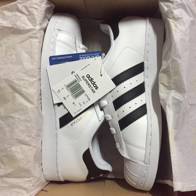 พร้อมส่ง! รองเท้า Adidas superstar (6uk)  #C77124