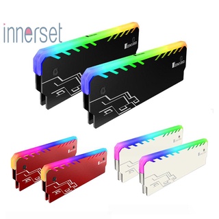 [innerset] ฮีทซิงค์ระบายความร้อน RGB RAM DDR DDR3 DDR4 สําหรับเดสก์ท็อป PC