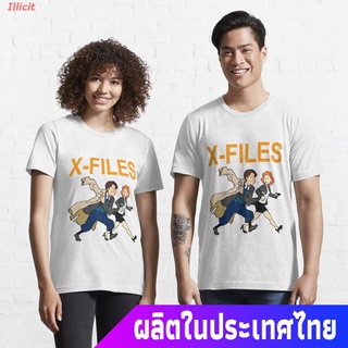 เสื้อยืดยอดนิยม Tin Tin X-Files Essential T-Shirt Mens Womens T-shirts