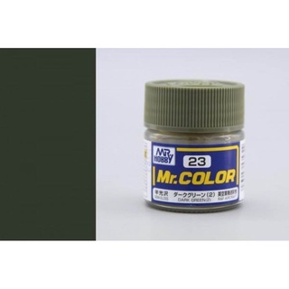 Mr.Hobby Mr.Color C23 Dark Green (2) Semi-Gloss (10ml) 4973028535822 (สี)
