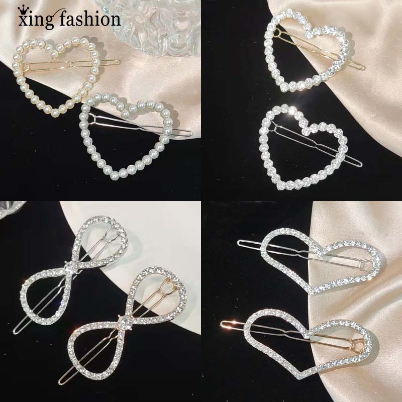 กิ๊บติดผมแฟชั่นเกาหลี,กิ๊บติดผมเพชร,ที่ติดผมยอดนิยม,XH00036
