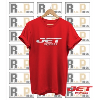 เสื้อยืดผ้าฝ้าย เสื้อยืด พิมพ์ลายโลโก้ JET EXPRESS