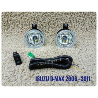 ไฟตัดหมอกดีแมค สปอร์ตไลท์ dmax 2006 2007 2008 2009 2010 foglamp sportlight dmax  ISUZU D-MAX dmax ปี2006-2011