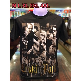 เสื้อวง Linkin Park  แขนสั้น ผ้าคอตตอน100 %