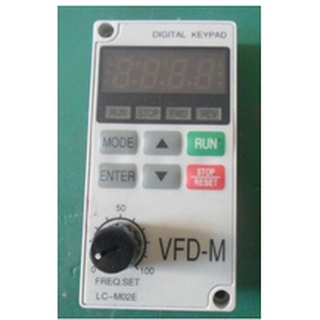 แผงควบคุมอินเวอร์เตอร์ LC-m02e LC-M2E VFD-M Delta