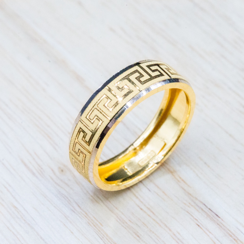 ⭐️ แหวนทองเลเซอร์ลายจีน น้ำหนัก 1 สลึง