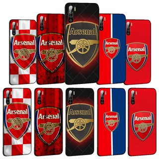 พร้อมส่ง ใหม่ เคสโทรศัพท์มือถือนิ่ม ลายโลโก้ฟุตบอล Arsenal สําหรับ Samsung Galaxy S22 Plus Note 20 Ultra 10 9 8 Plus Lite WR135