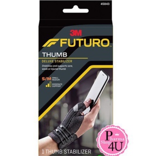 Futuro Deluxe Thumb Stabilizer อุปกรณ์พยุงนิ้วหัวแม่มือ ฟูทูโร่ ปรับกระชับได้ S-M , L-XL