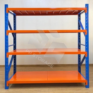 ชั้นวางเหล็กฉากWarehouseShelfชั้นวางคลังสินค้ารุ่น300kg60*200*200cm