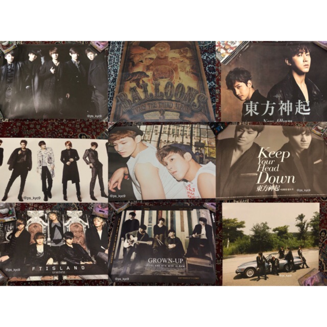 ทีวีxq DBSK & โปสเตอร์ FT ISLAND เท่านั้น