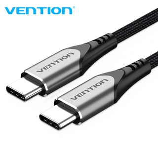 Vention Type C สายเคเบิ้ล Pd 60 W 3a 480 Mbps สายชาร์จ Usb C…