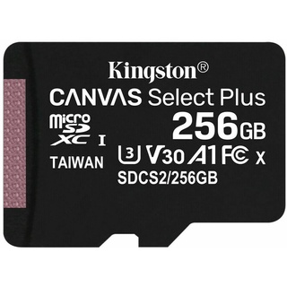 Kingston MicroSD Card SDHC SDXC Memory Card Class10 32/64/128/256GB &amp; SD Adapter