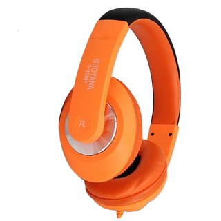 Suoyana HeadPhone หูฟังครอบหู รุ่น S 828 - Orange