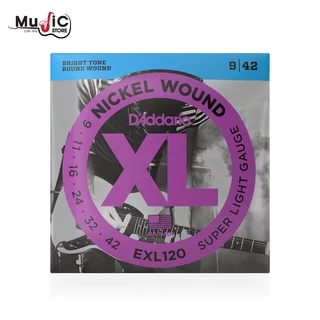 [ของแท้100%] D’Addario Nickel Wound สายกีต้าร์ไฟฟ้า รุ่น EXL110,EXL120,EXL130