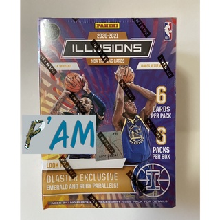 พร้อมส่ง 2020-21 Panini Illusions Blaster Box NBA พานินี่ การ์ดสะสมบาสเก็ตบอล