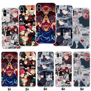 เคสโทรศัพท์มือถือ ลายการ์ตูนอนิเมะ Jujutsu Kaisen สําหรับ Xiaomi Redmi Note 9S 9C 9A 8A 7A 6A 9 8 7 6 11KCC